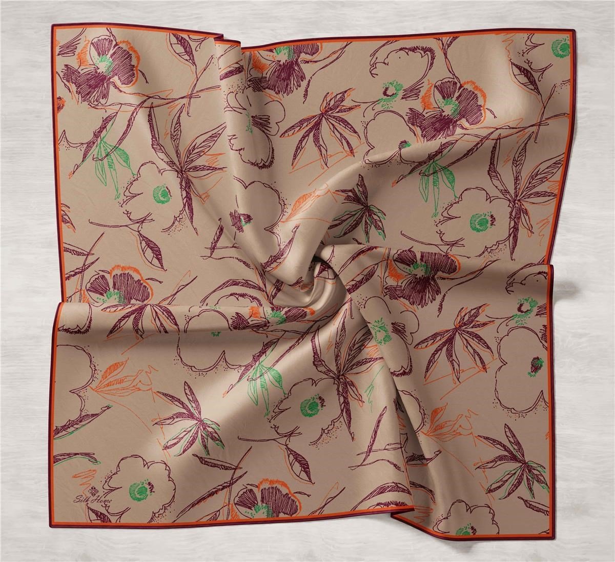 Silk Home Twill İpek Eşarp 11433-02