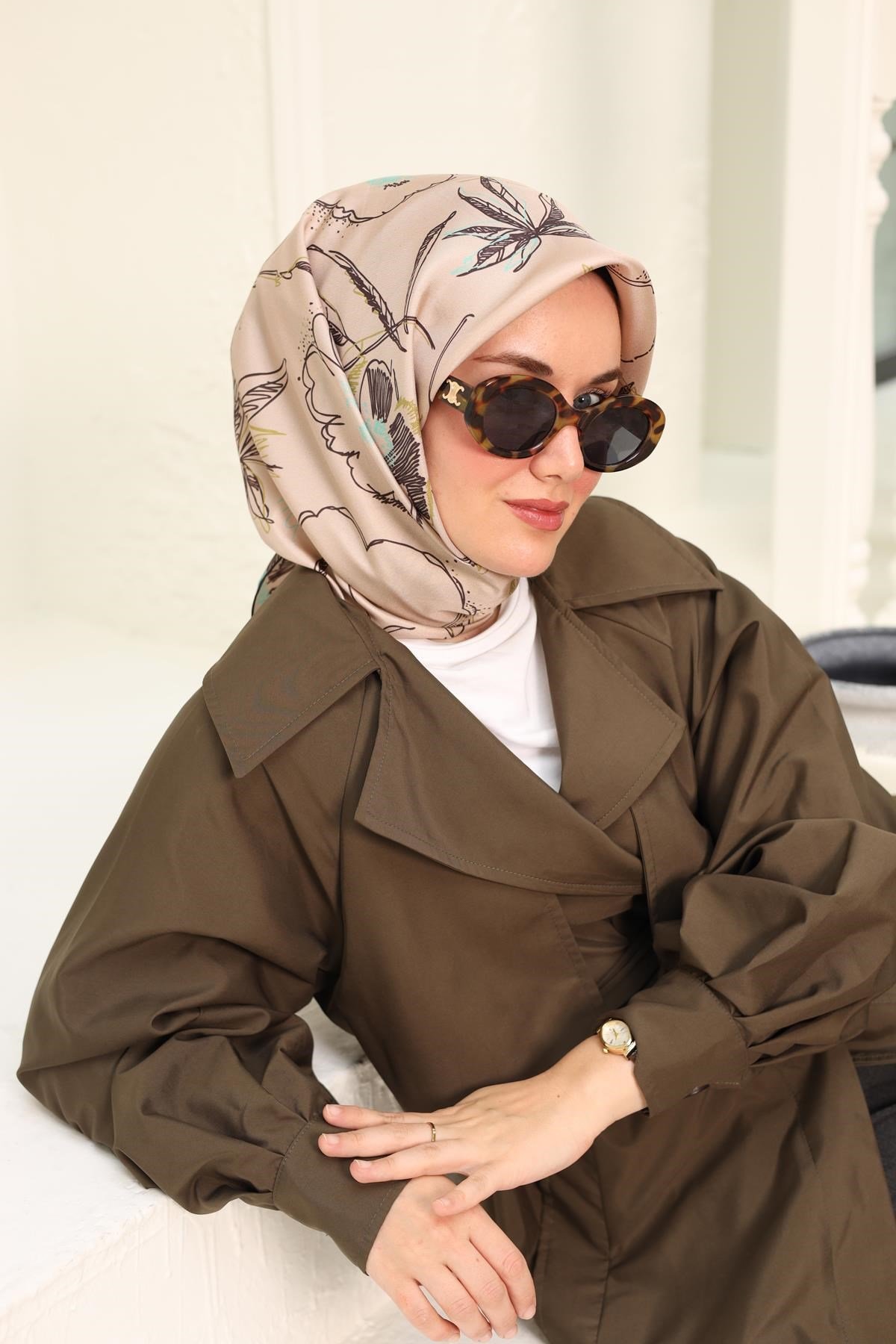 Silk Home Twill İpek Eşarp 11433-11
