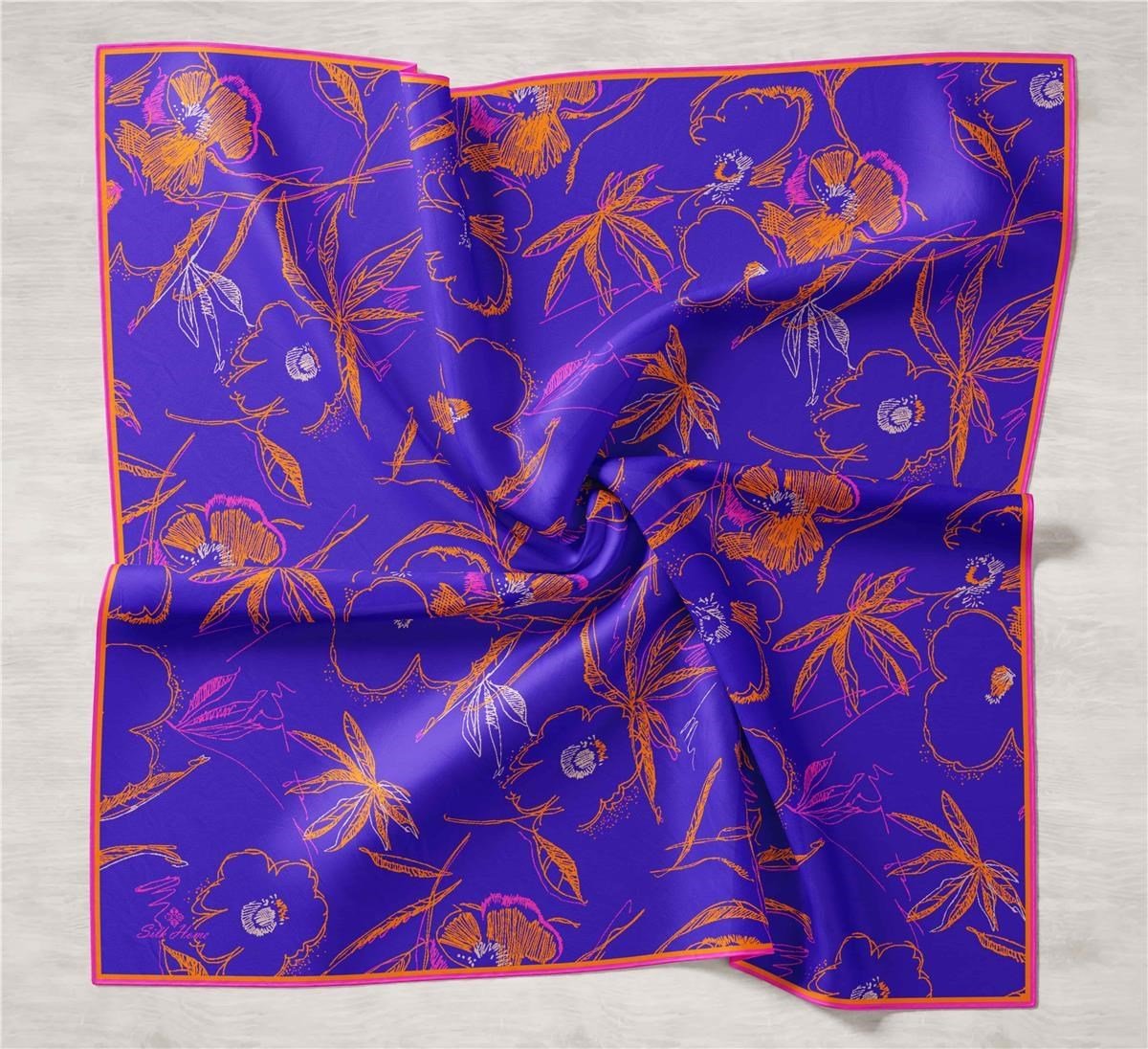 Silk Home Twill İpek Eşarp 11433-13
