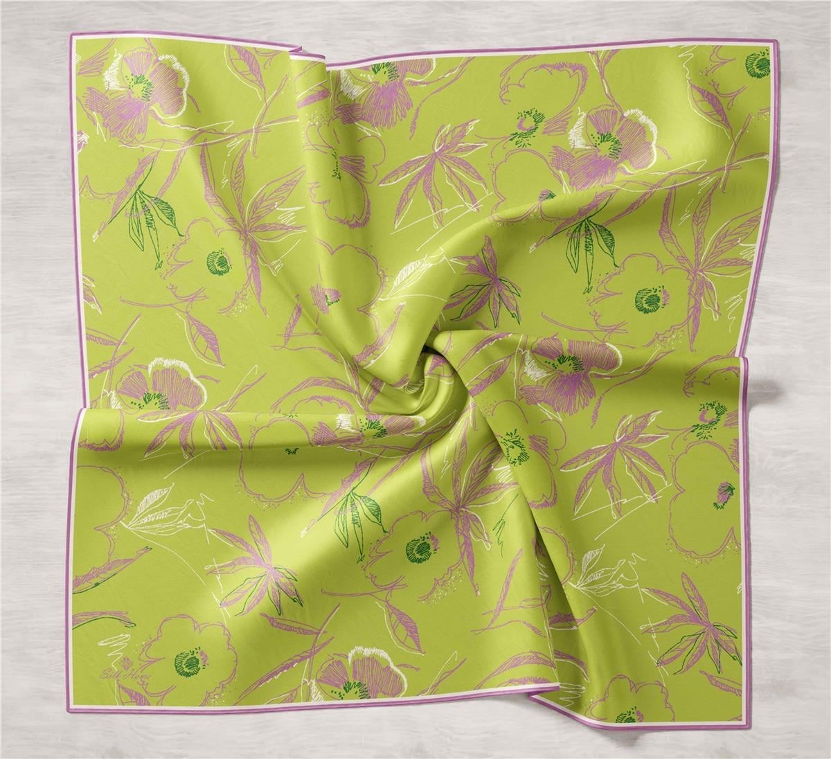 Silk Home Twill İpek Eşarp 11433-19