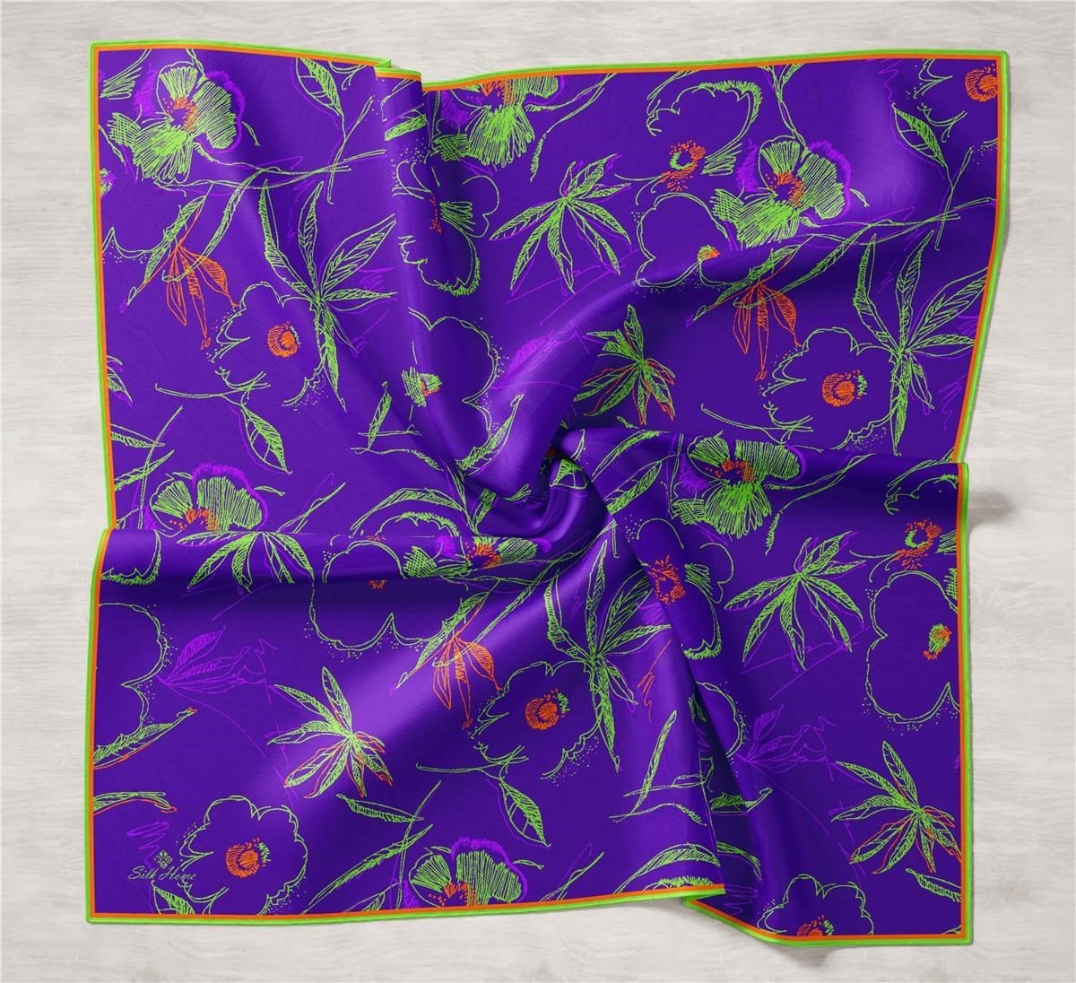 Silk Home Twill İpek Eşarp 11433-25
