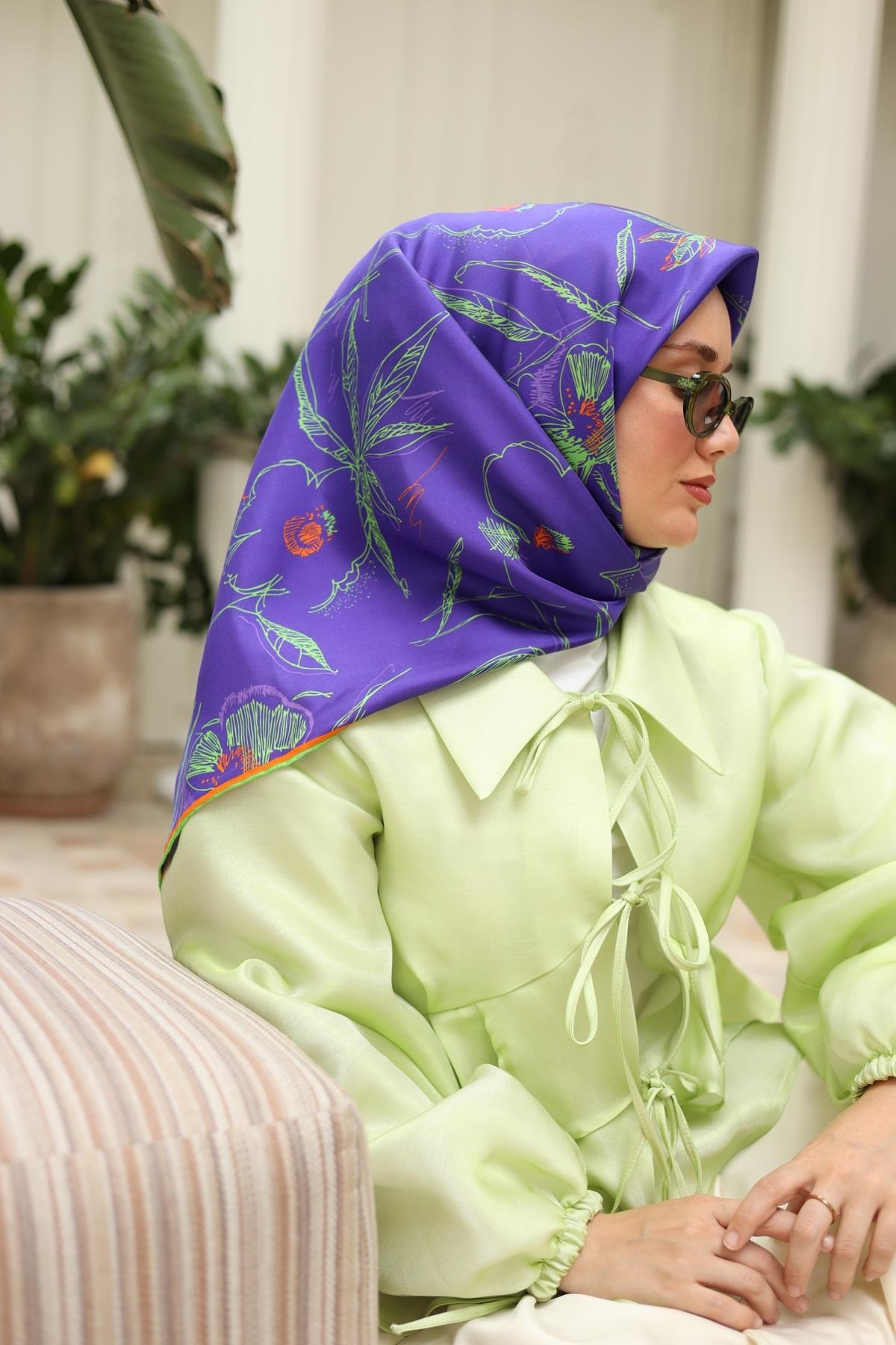 Silk Home Twill İpek Eşarp 11433-25