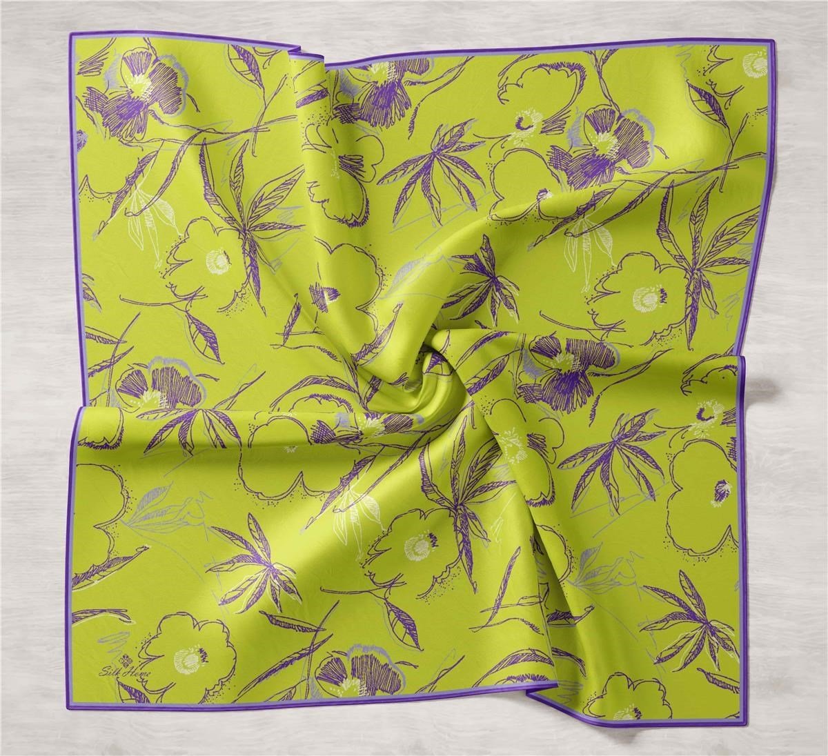 Silk Home Twill İpek Eşarp 11433-28