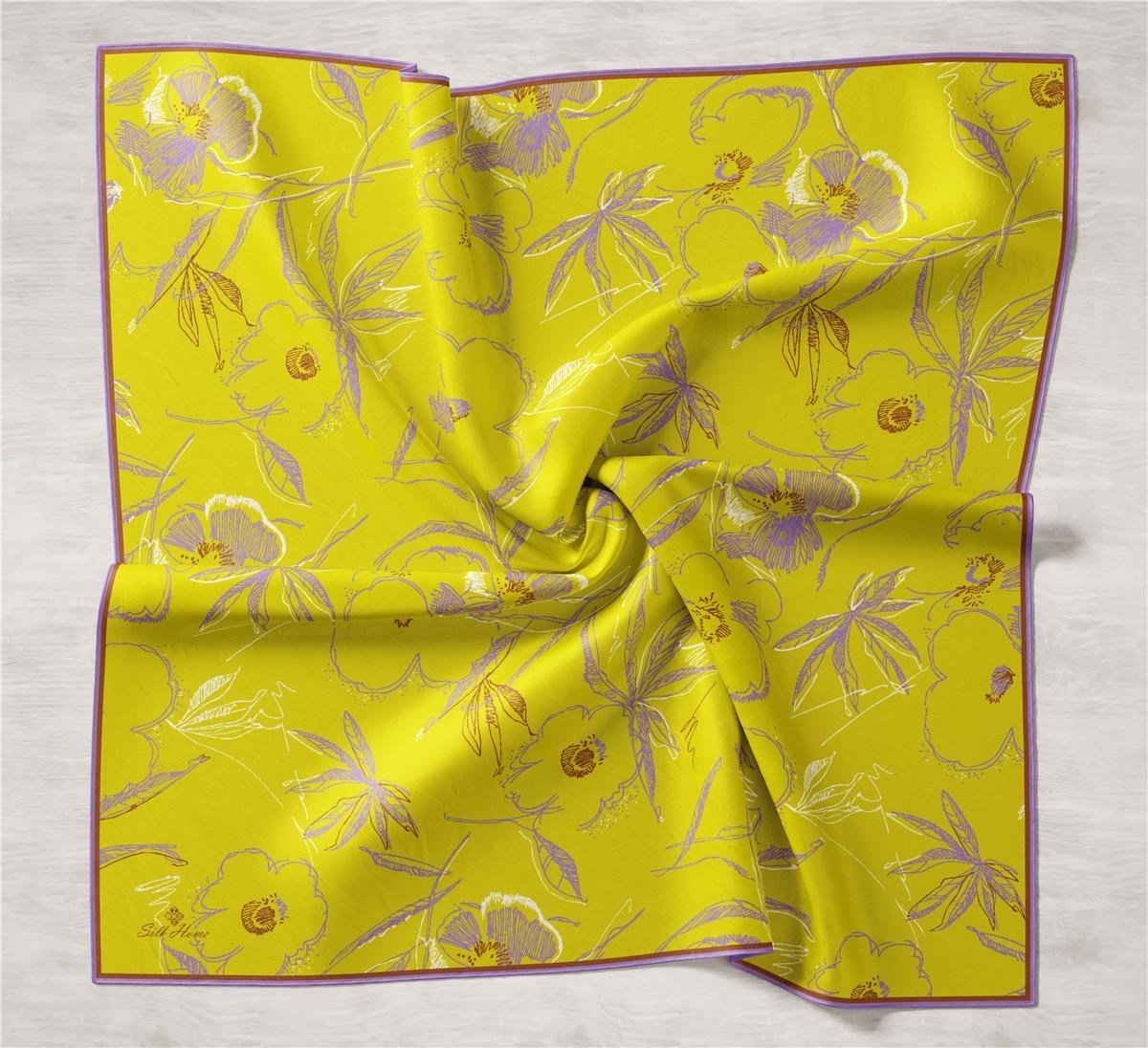 Silk Home Twill İpek Eşarp 11433-33