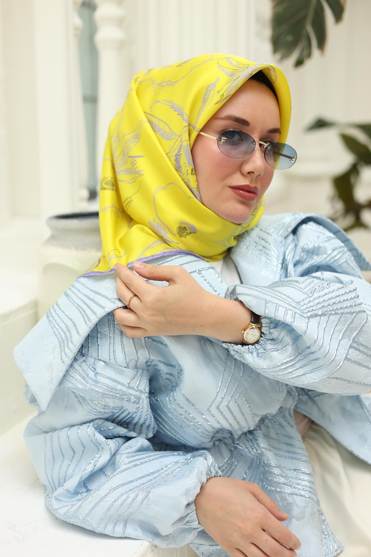 Silk Home Twill İpek Eşarp 11433-34
