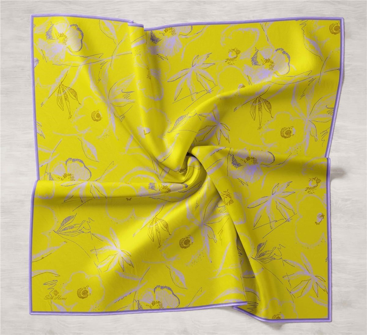 Silk Home Twill İpek Eşarp 11433-34