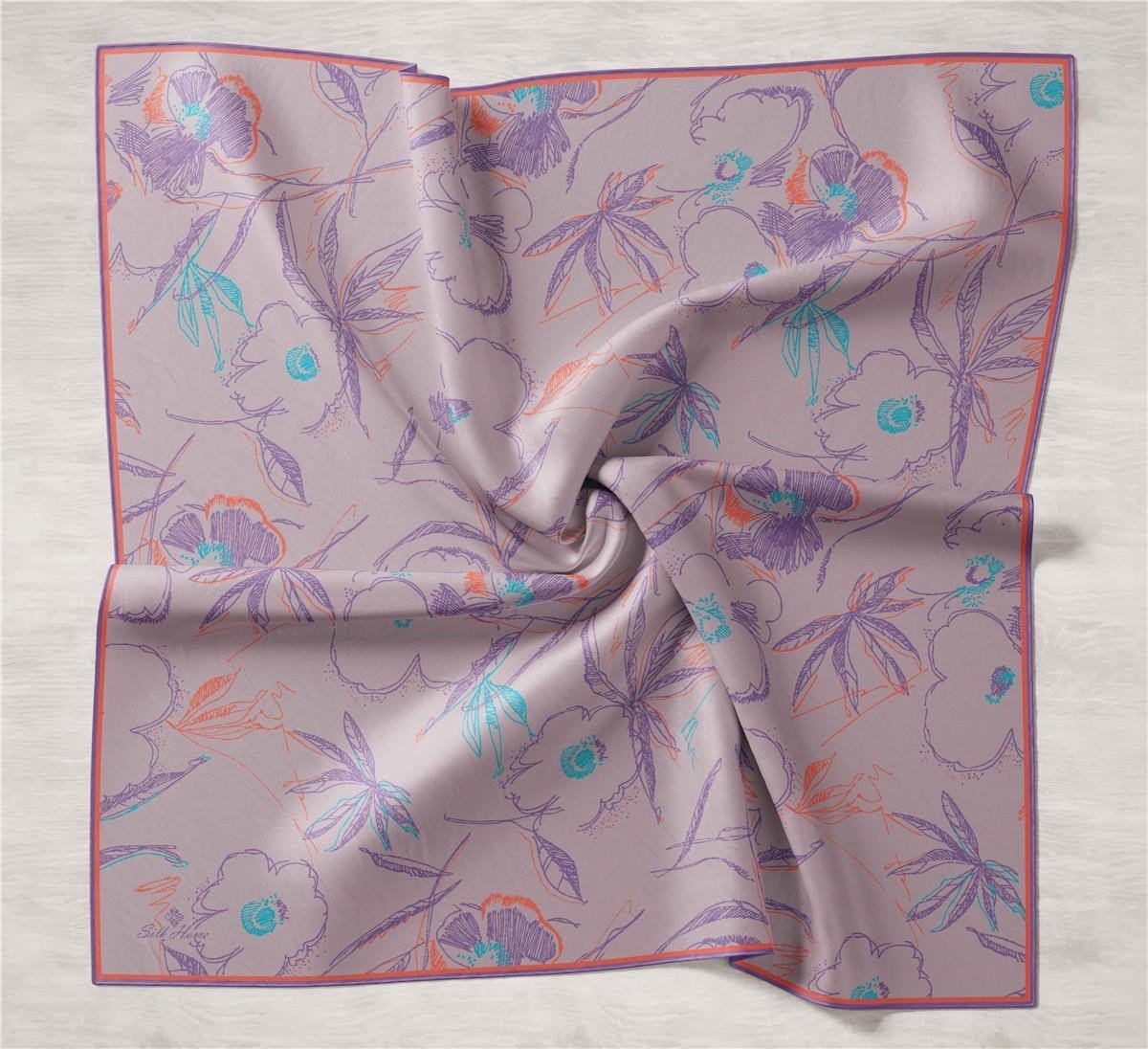 Silk Home Twill İpek Eşarp 11433-36