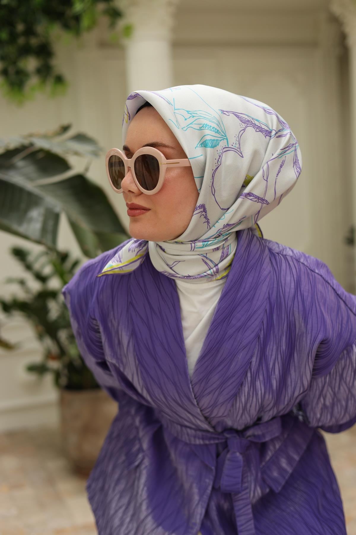 Silk Home Twill İpek Eşarp 11433-37