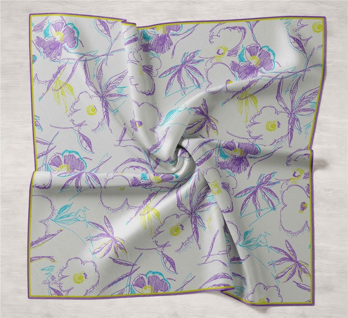 Silk Home Twill İpek Eşarp 11433-37