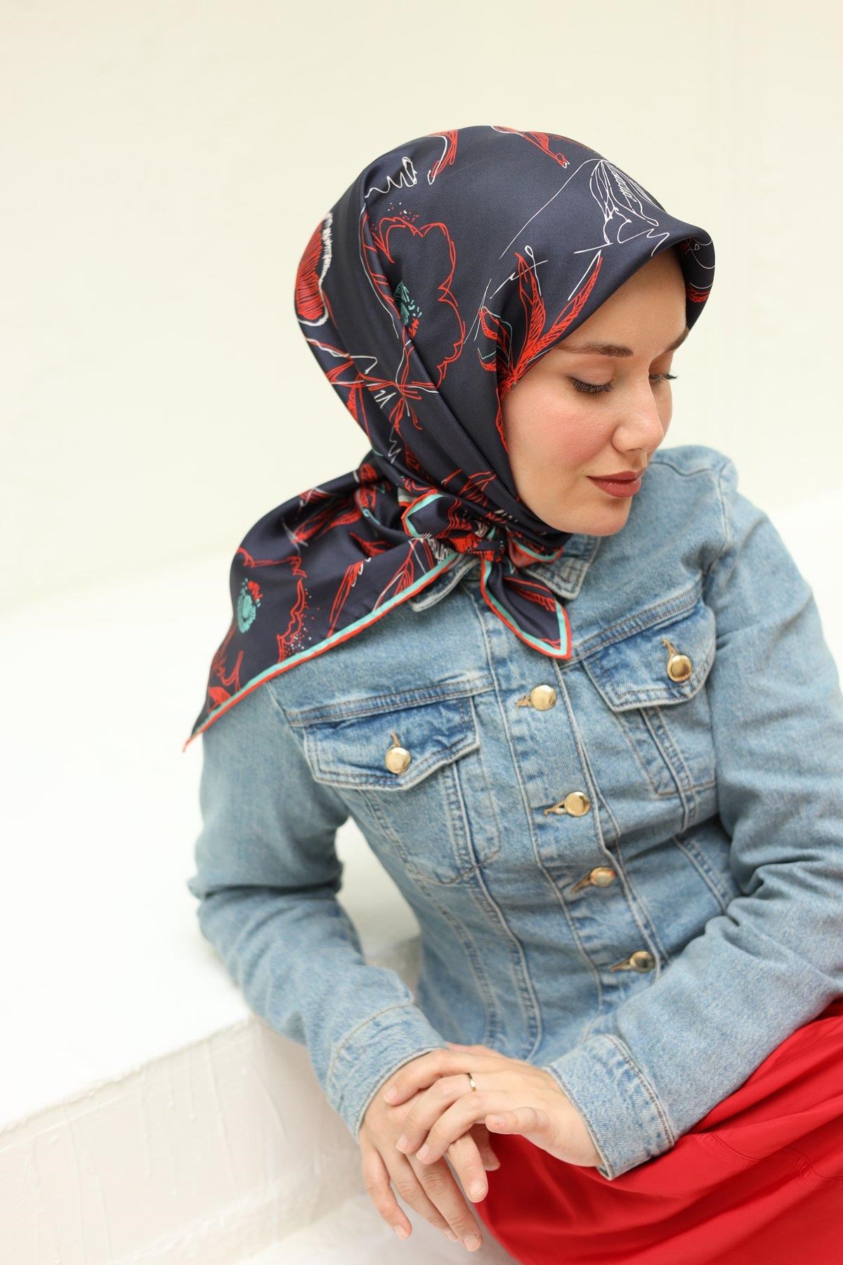 Silk Home Twill İpek Eşarp 11433-41