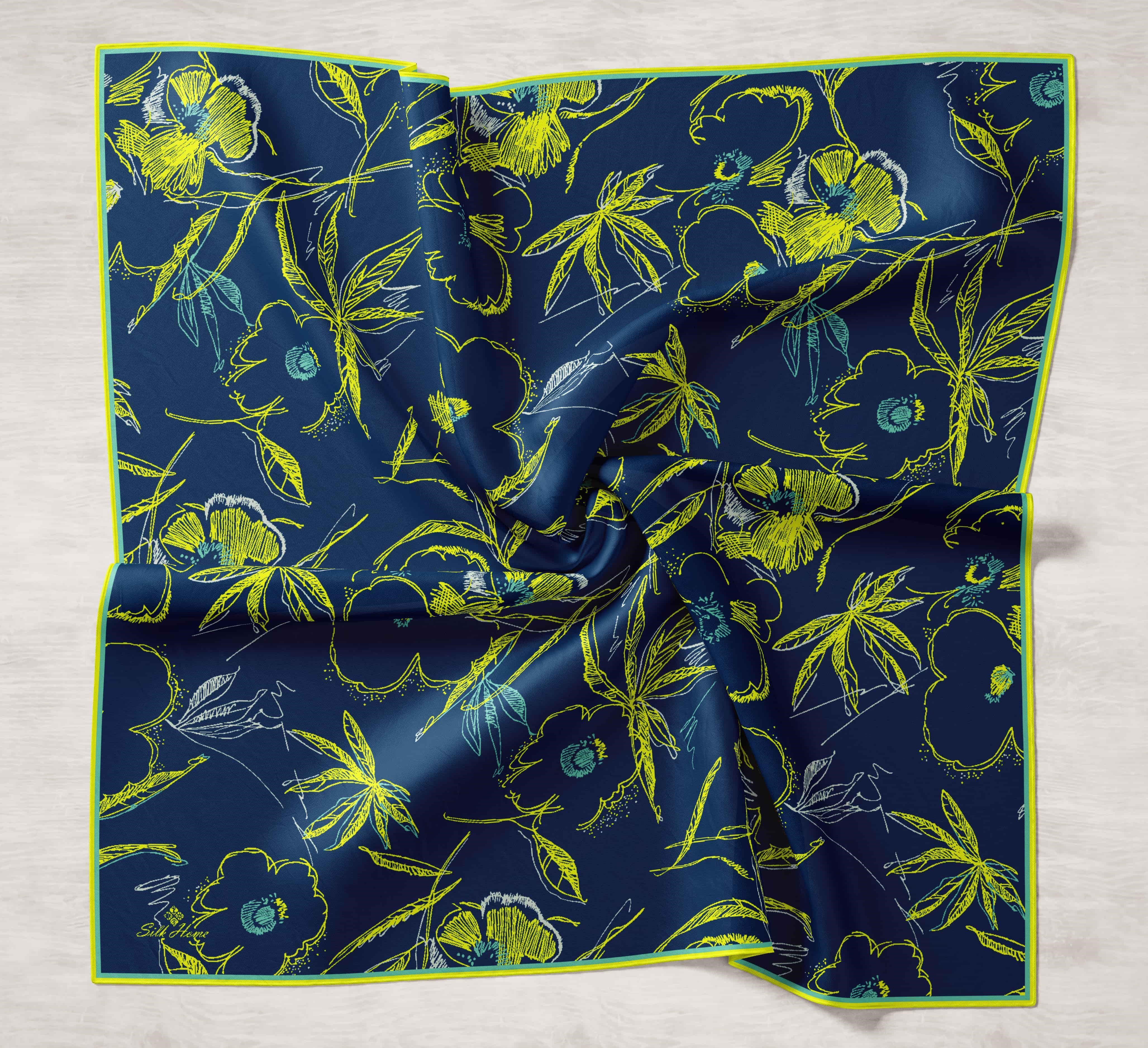 Silk Home Twill İpek Eşarp 11433-42