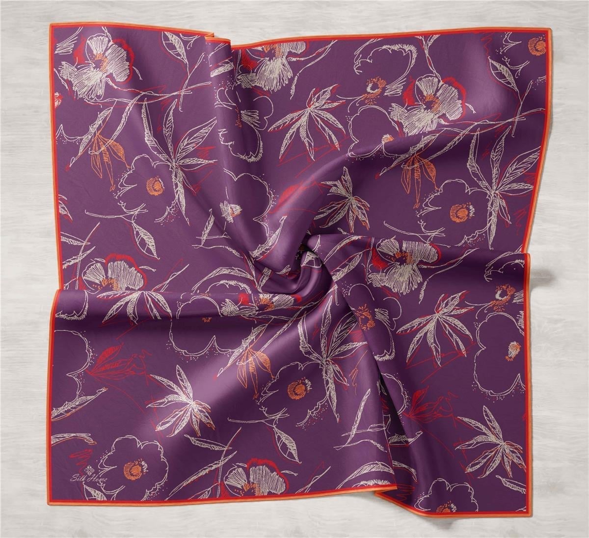 Silk Home Twill İpek Eşarp 11433-44