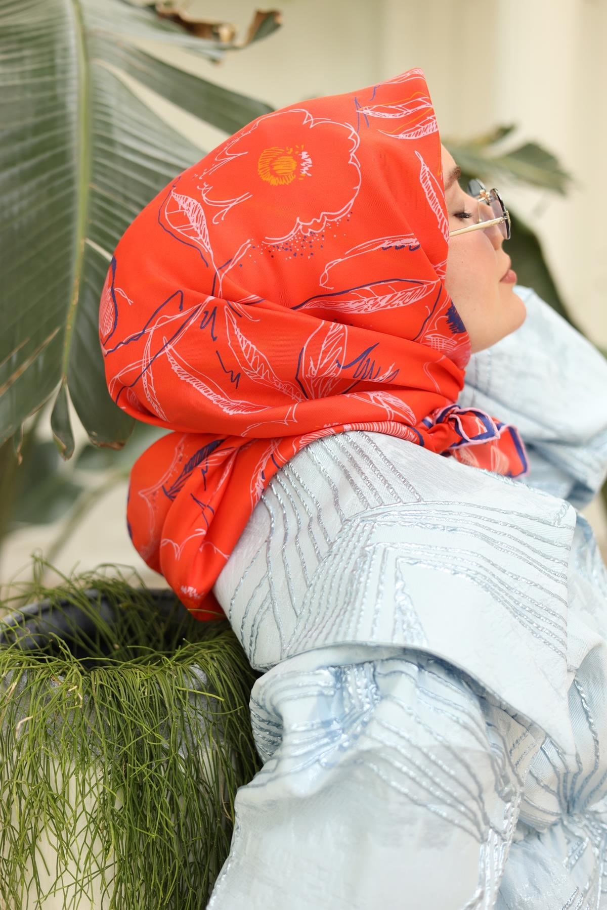 Silk Home Twill İpek Eşarp 11433-45
