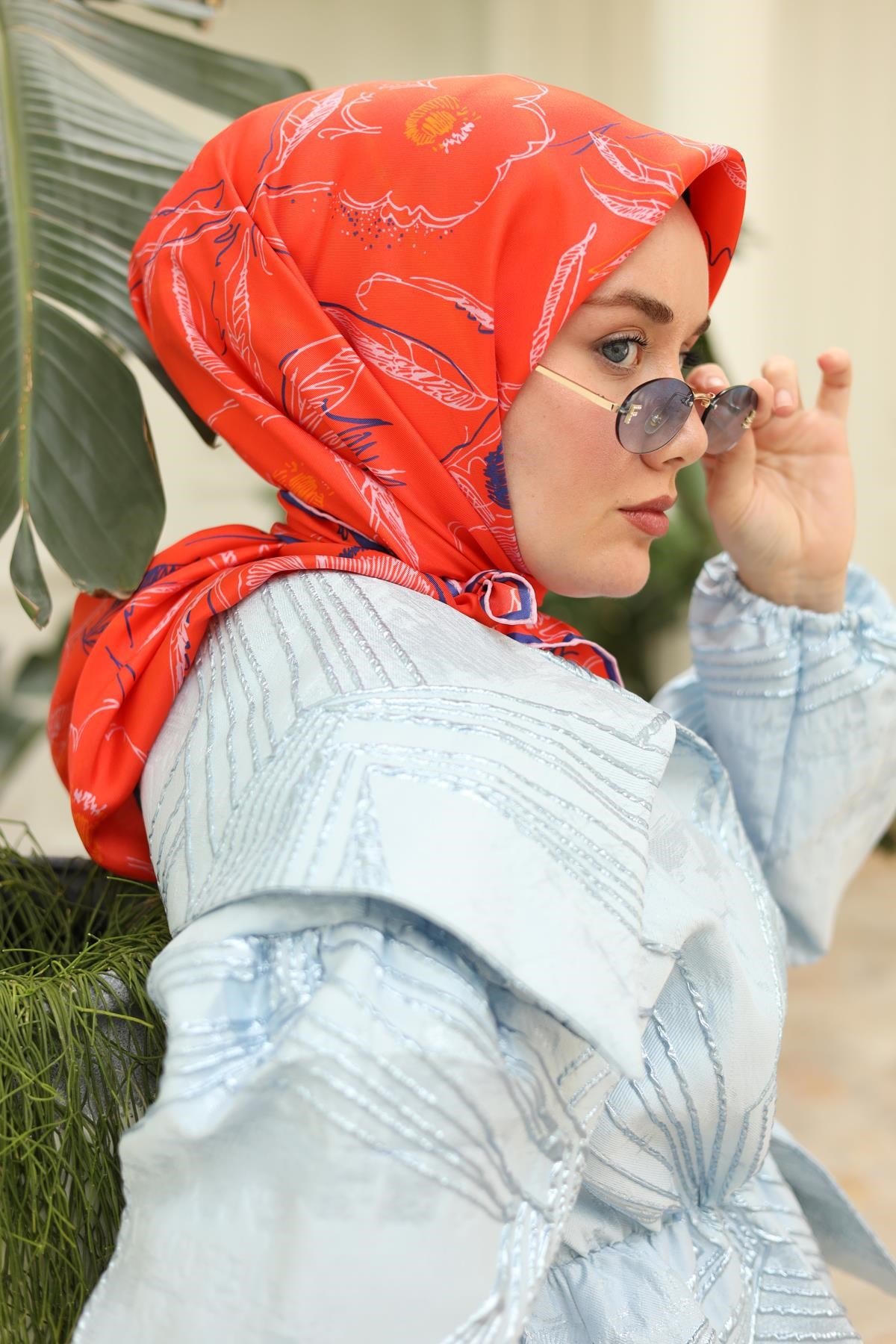 Silk Home Twill İpek Eşarp 11433-45