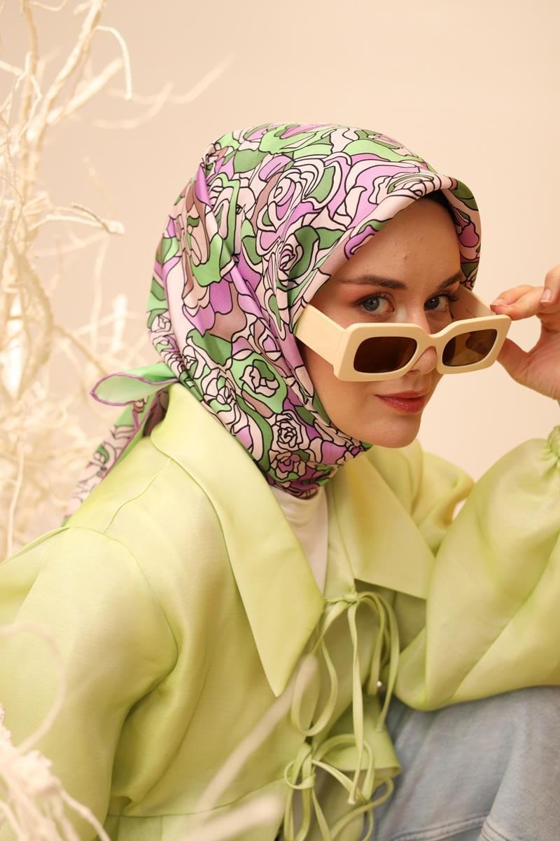 Silk Home Twill İpek Eşarp 11434-08