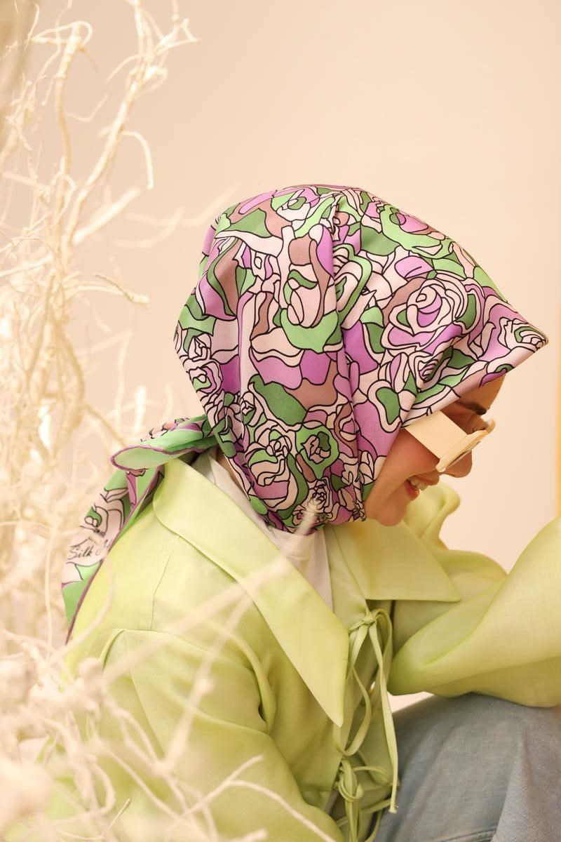 Silk Home Twill İpek Eşarp 11434-08
