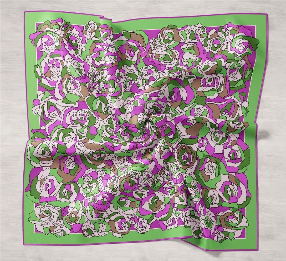 Silk Home Twill İpek Eşarp 11434-08