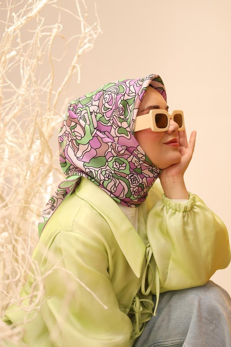 Silk Home Twill İpek Eşarp 11434-08