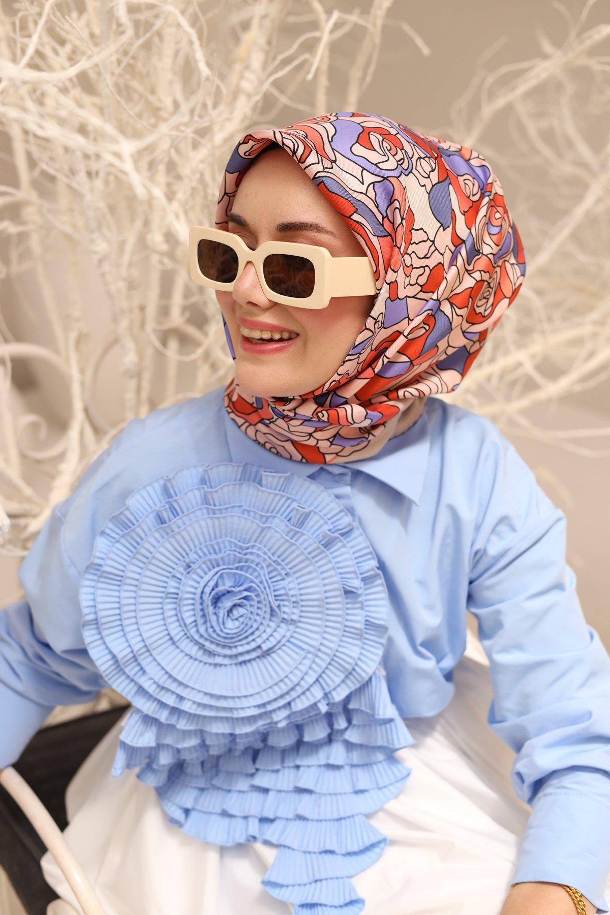 Silk Home Twill İpek Eşarp 11434-12