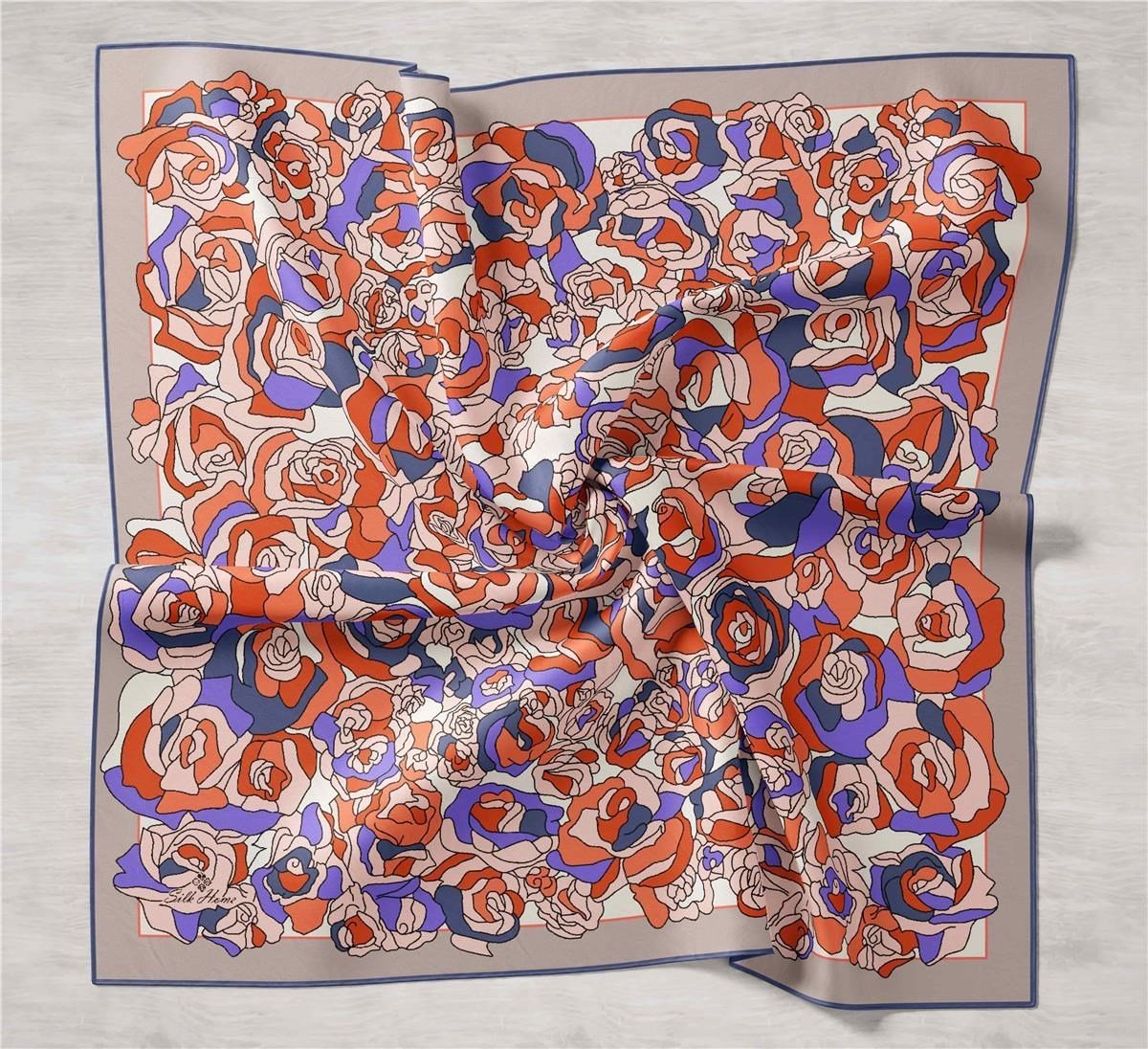 Silk Home Twill İpek Eşarp 11434-12