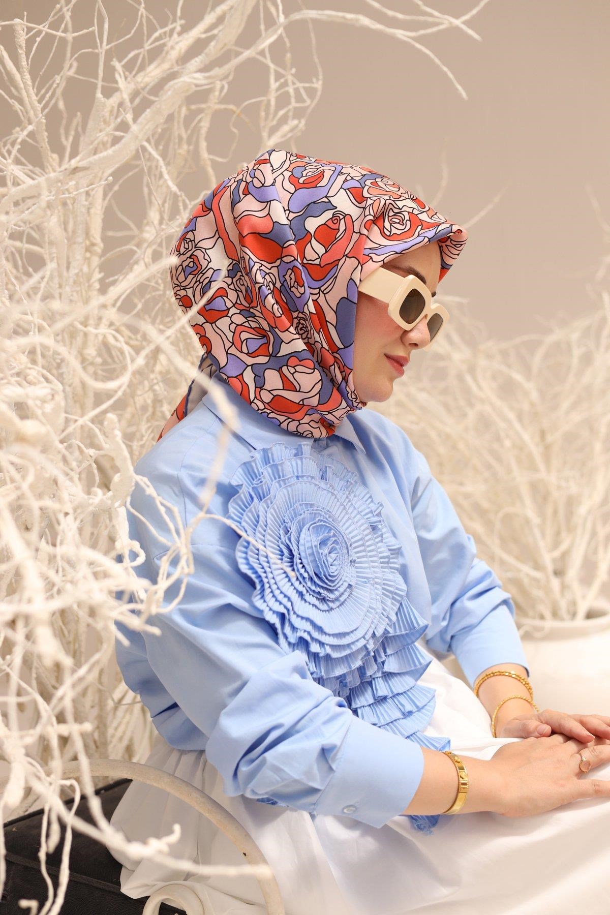 Silk Home Twill İpek Eşarp 11434-12