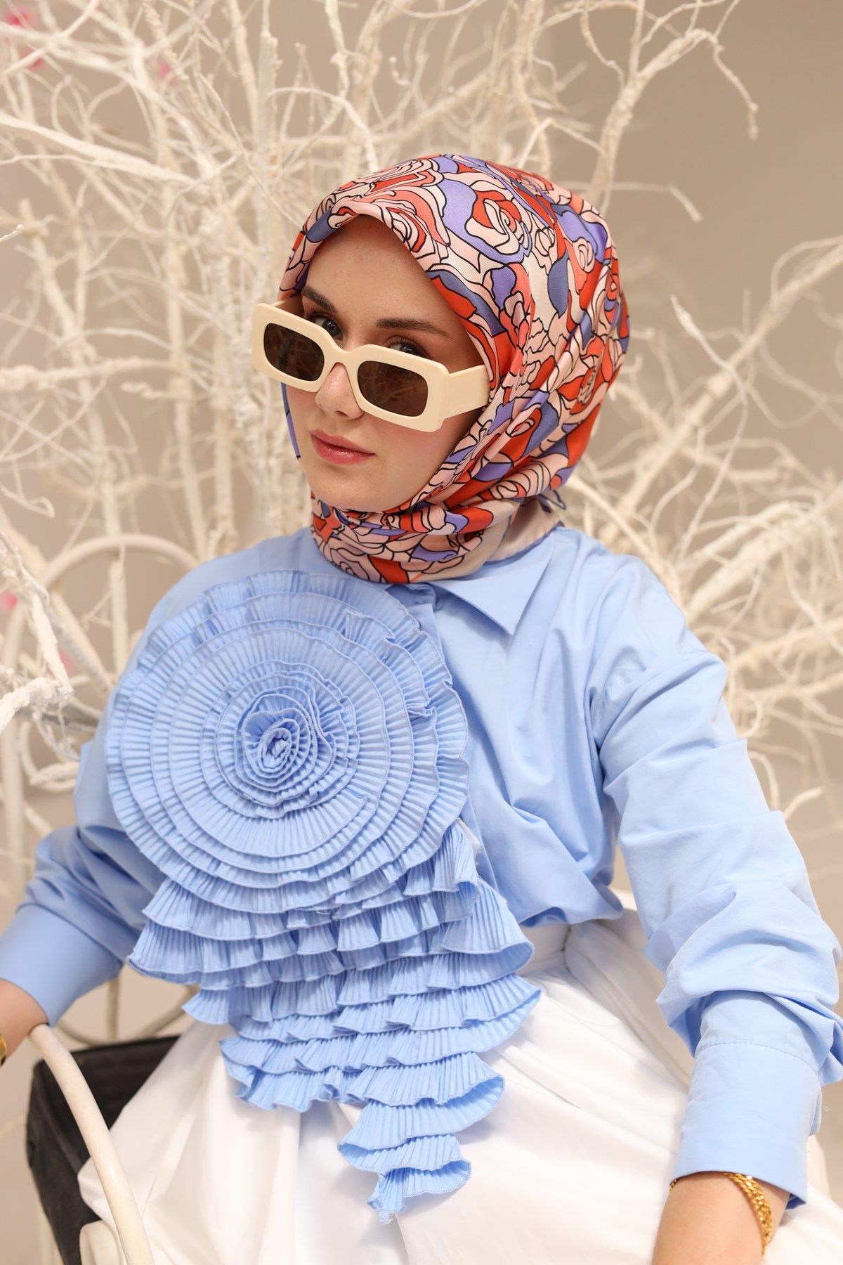 Silk Home Twill İpek Eşarp 11434-12