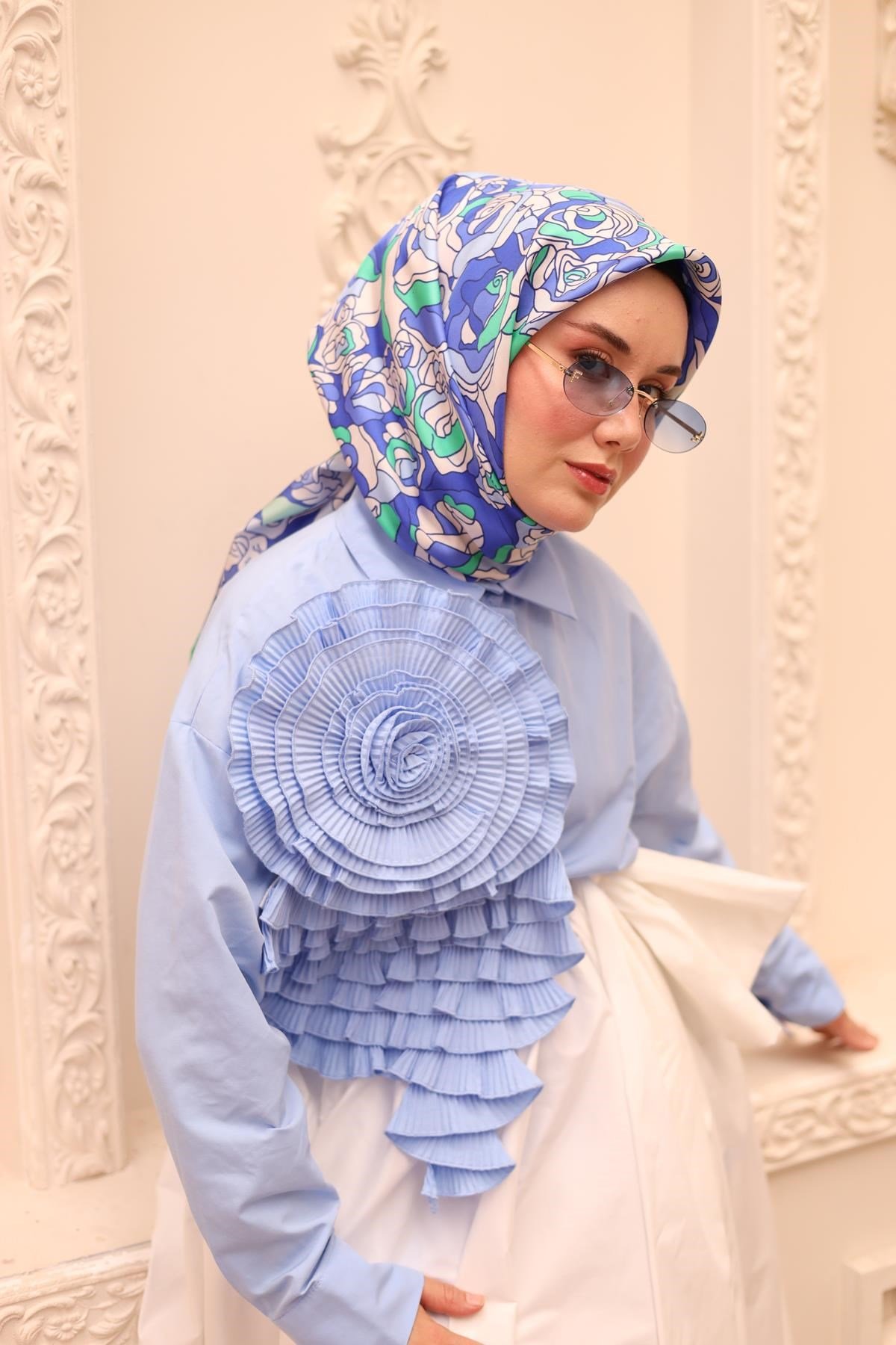 Silk Home Twill İpek Eşarp 11434-14