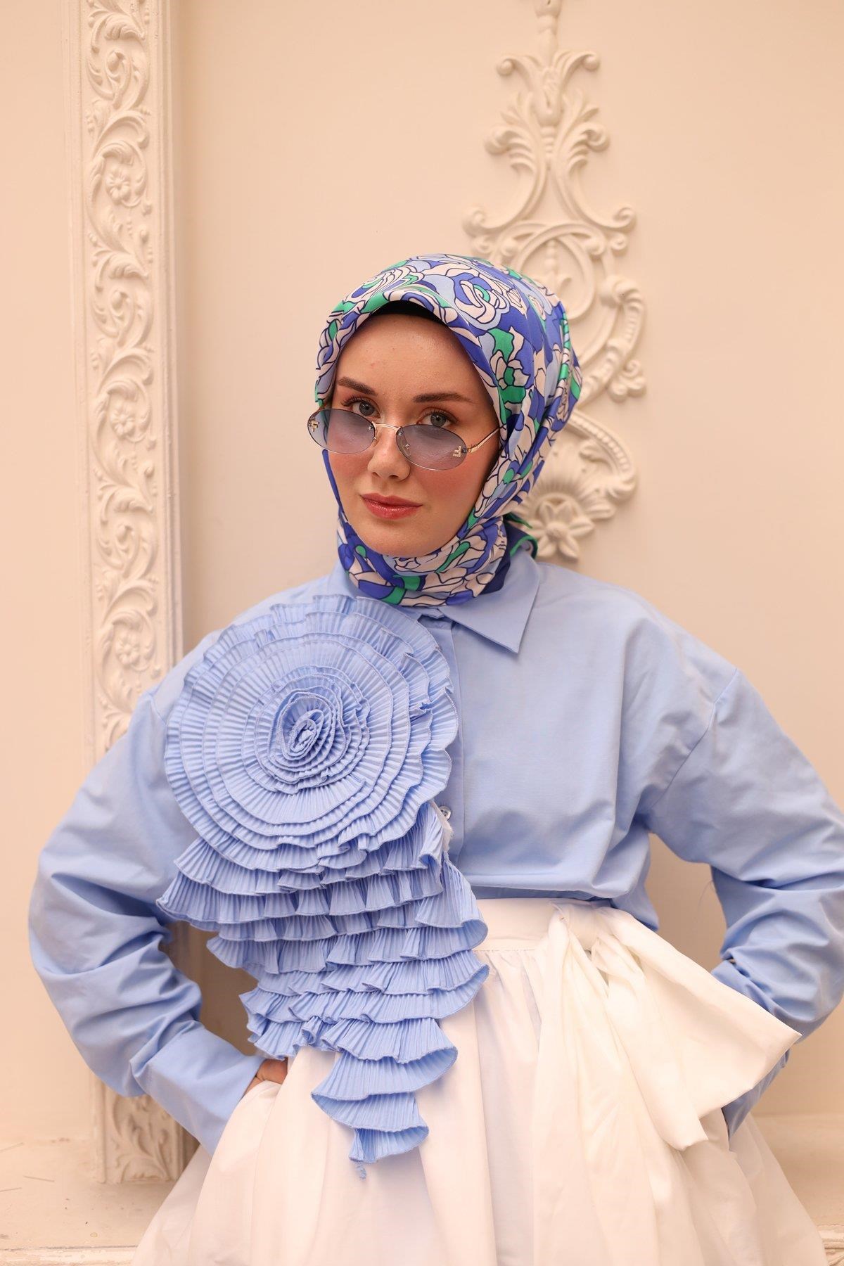 Silk Home Twill İpek Eşarp 11434-14