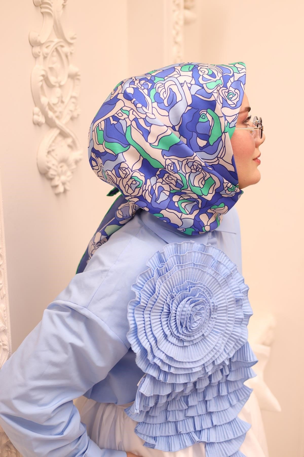Silk Home Twill İpek Eşarp 11434-14