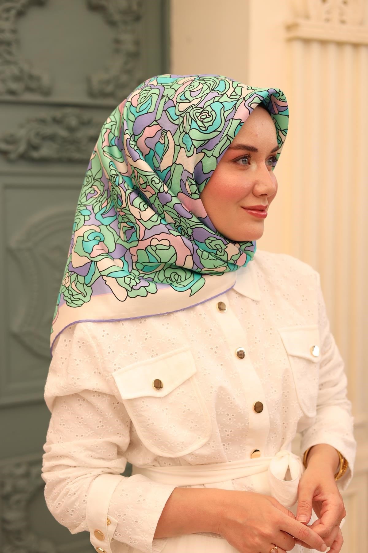 Silk Home Twill İpek Eşarp 11434-18