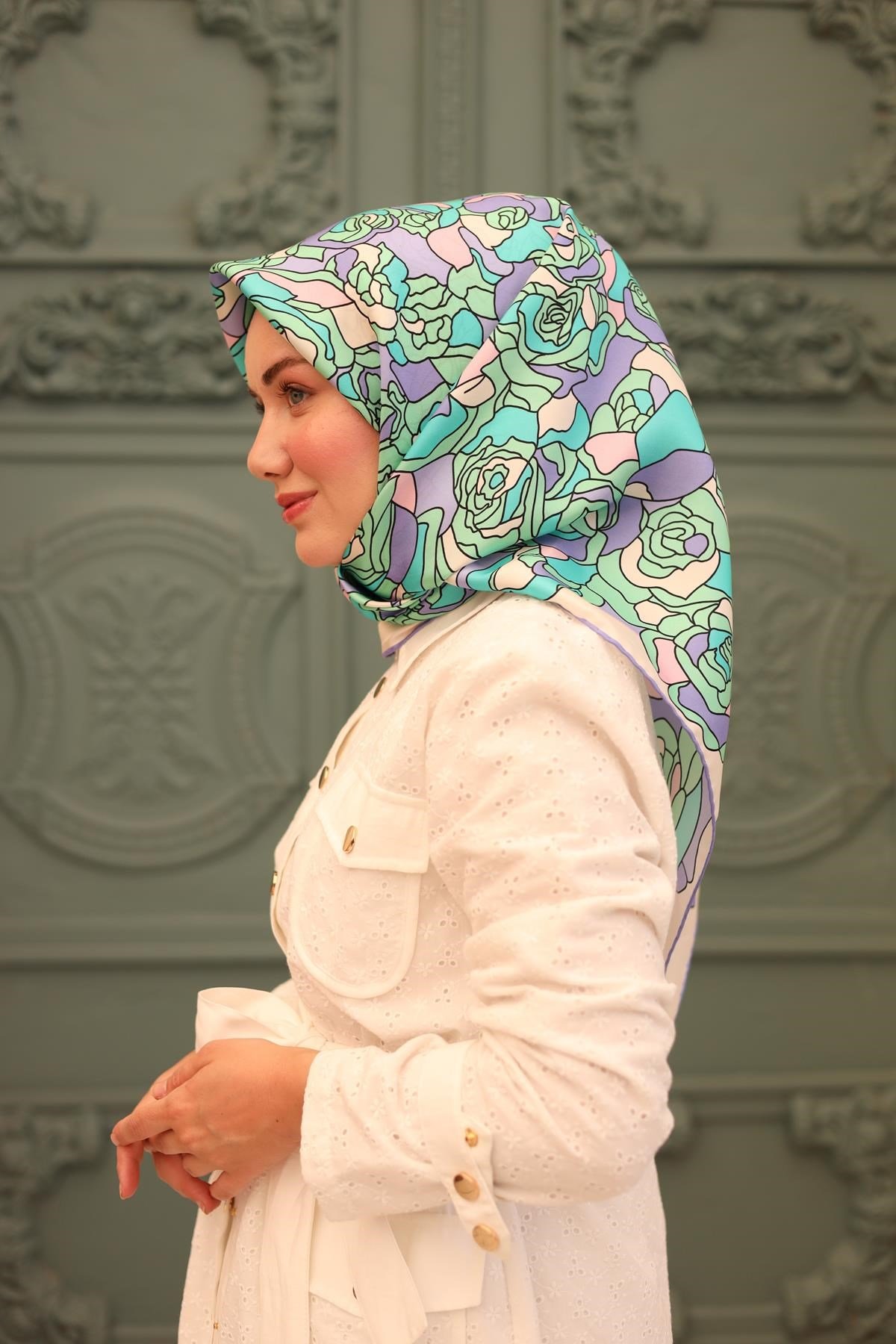 Silk Home Twill İpek Eşarp 11434-18