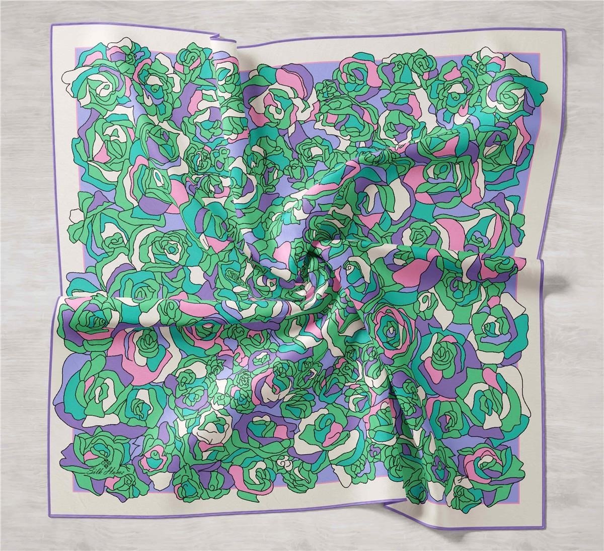 Silk Home Twill İpek Eşarp 11434-18