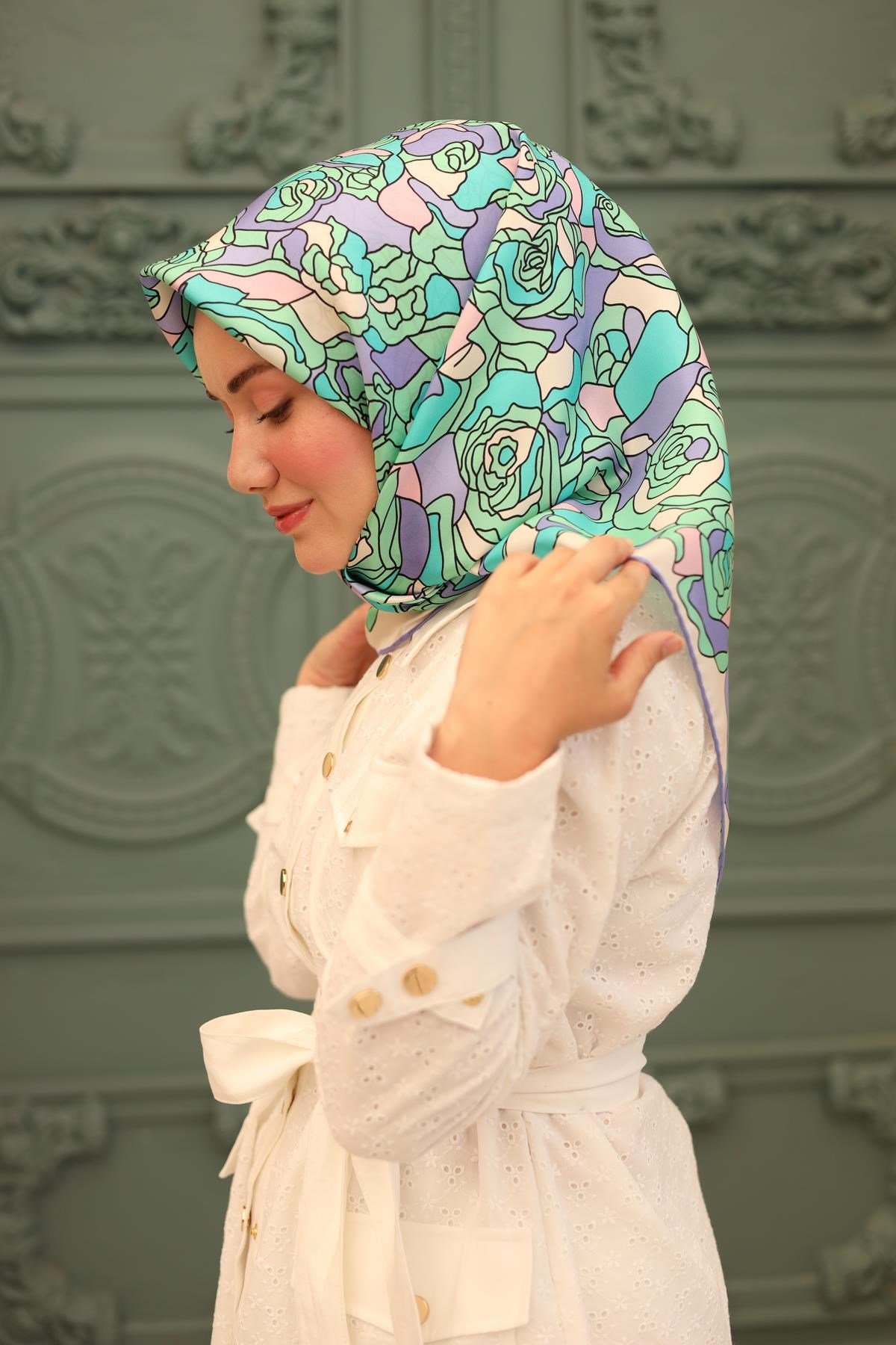 Silk Home Twill İpek Eşarp 11434-18