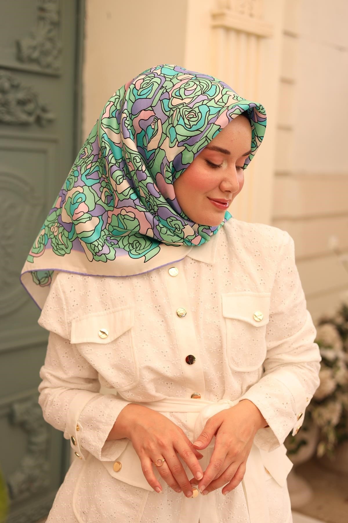 Silk Home Twill İpek Eşarp 11434-18