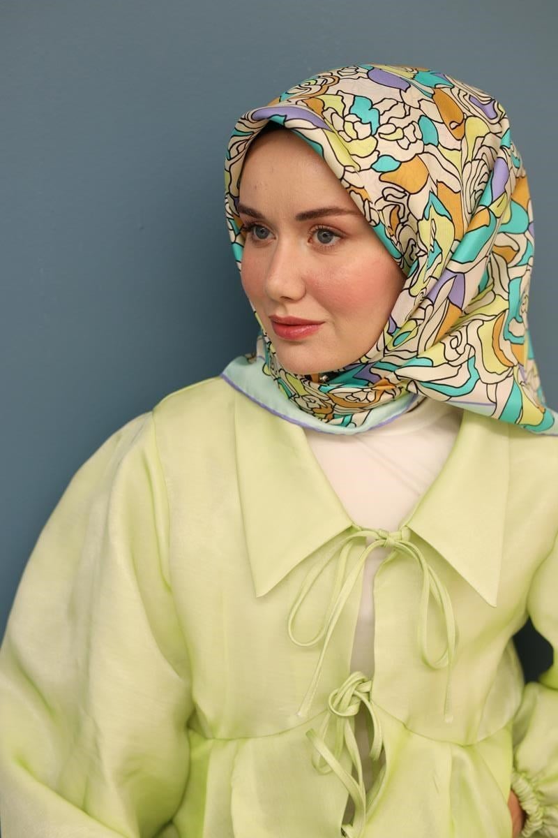 Silk Home Twill İpek Eşarp 11434-19