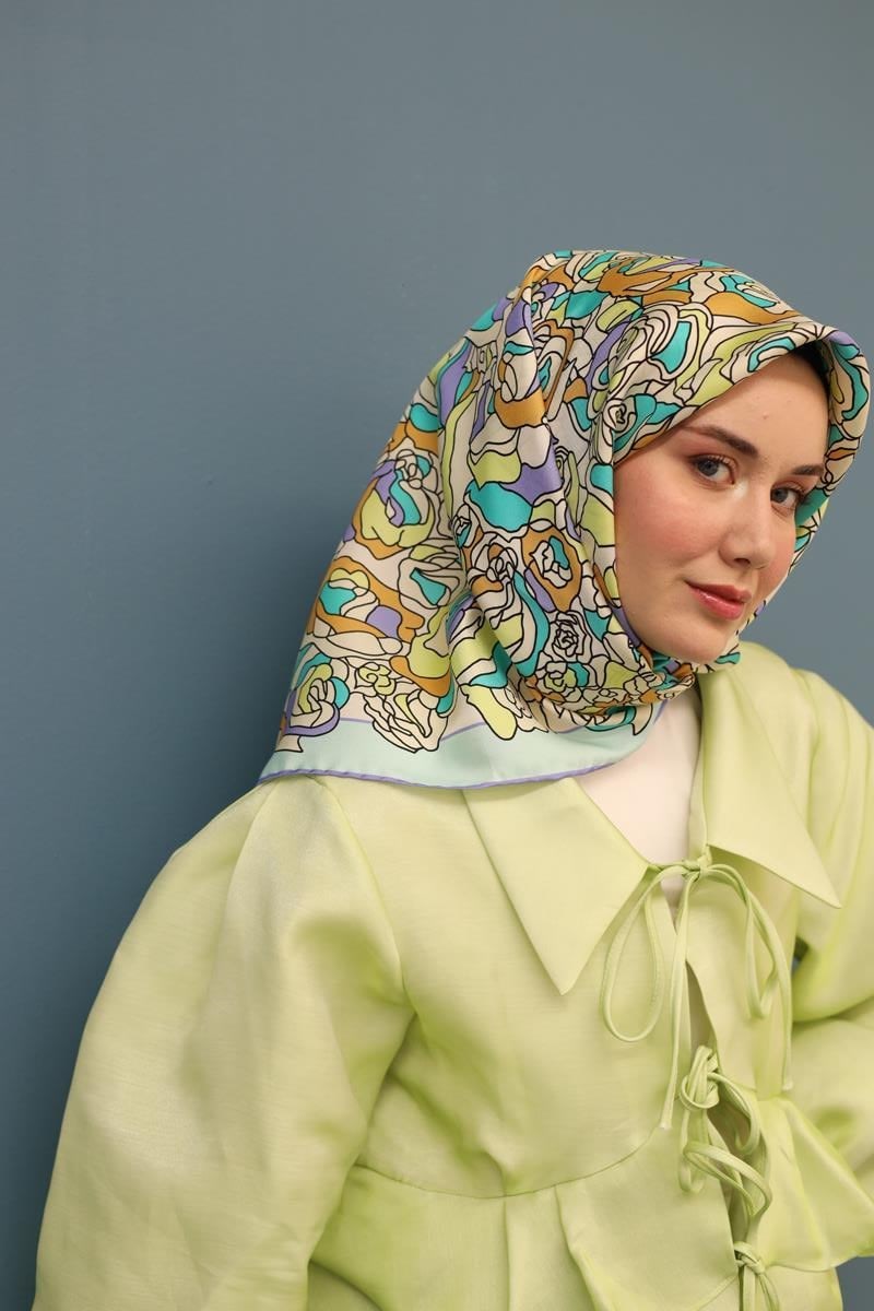 Silk Home Twill İpek Eşarp 11434-19