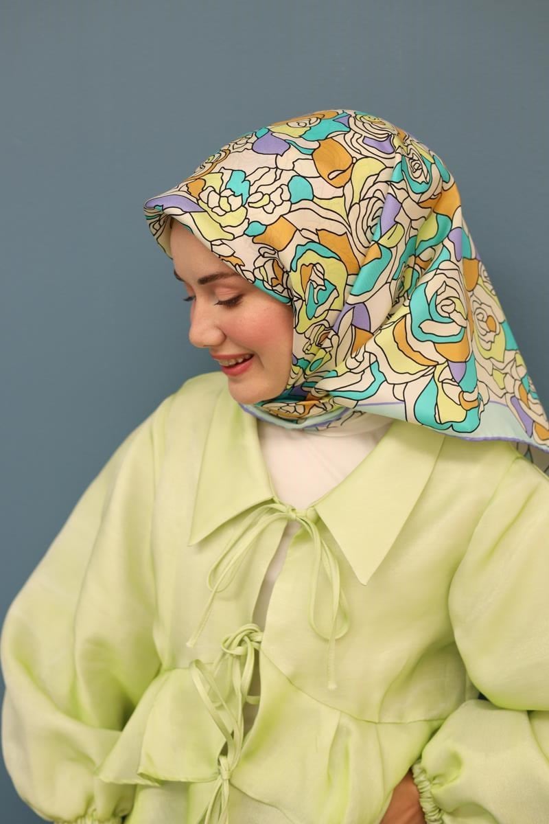 Silk Home Twill İpek Eşarp 11434-19