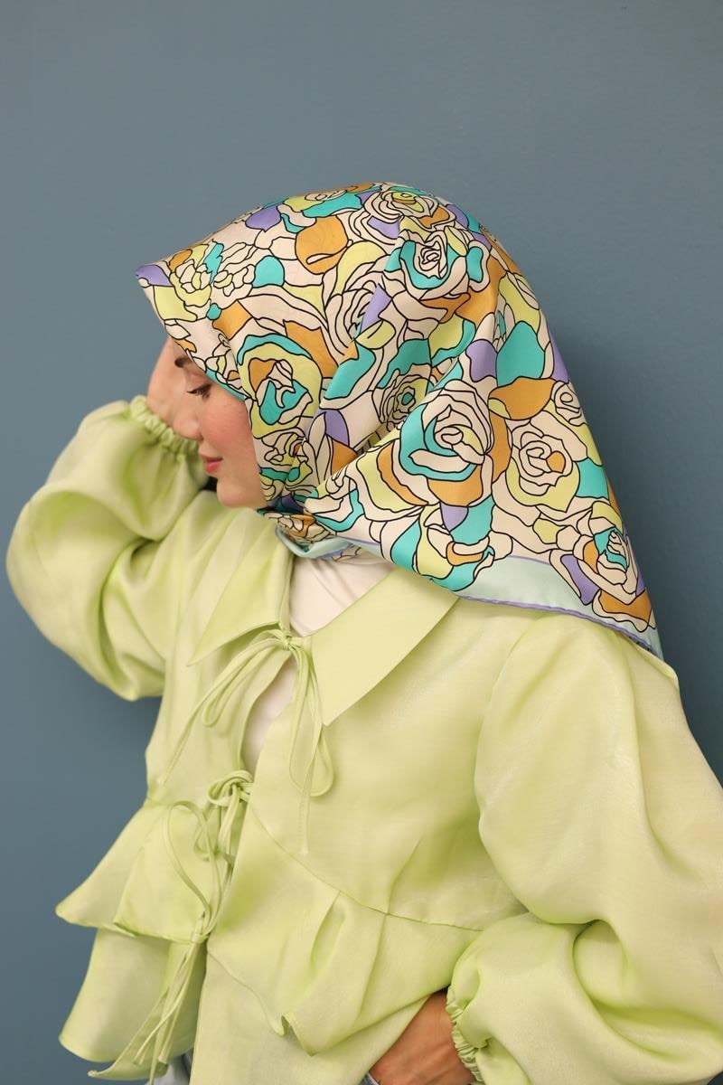 Silk Home Twill İpek Eşarp 11434-19