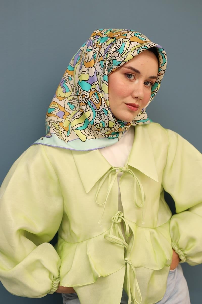 Silk Home Twill İpek Eşarp 11434-19