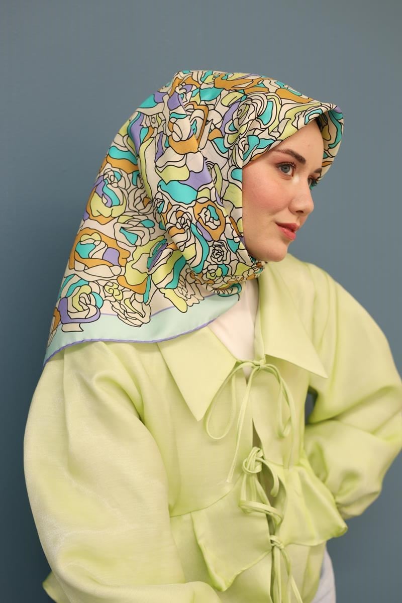 Silk Home Twill İpek Eşarp 11434-19