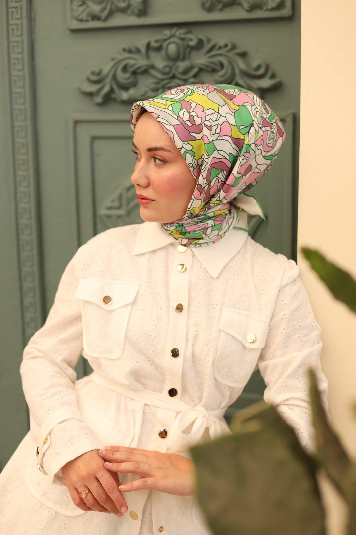 Silk Home Twill İpek Eşarp 11434-23