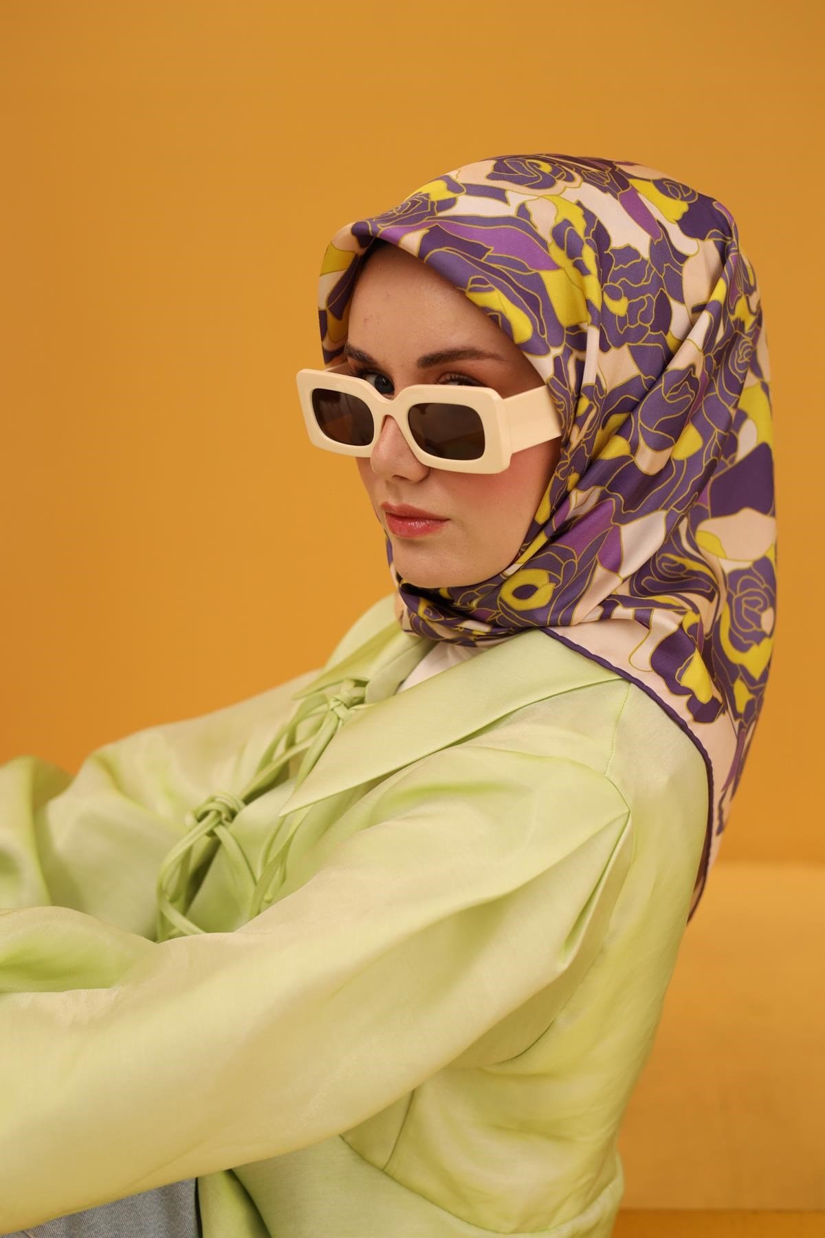 Silk Home Twill İpek Eşarp 11434-26