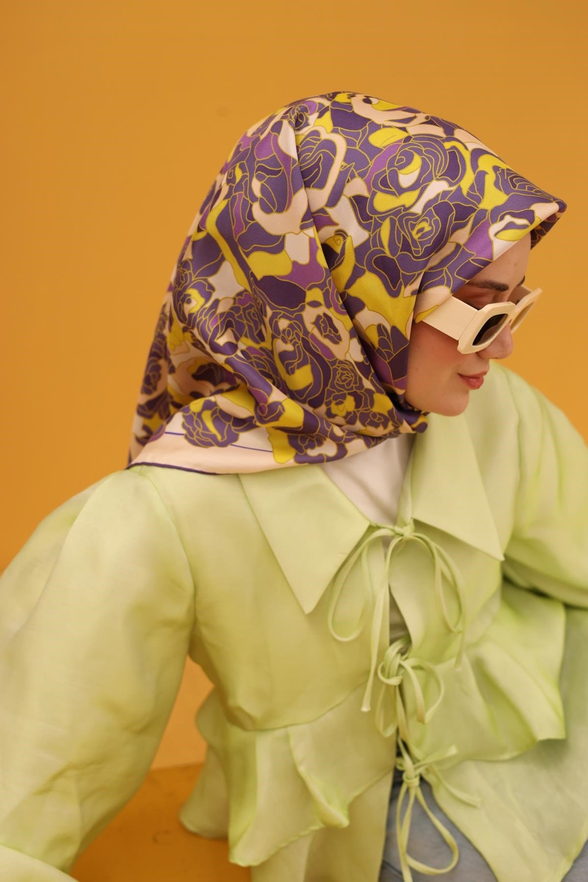 Silk Home Twill İpek Eşarp 11434-26