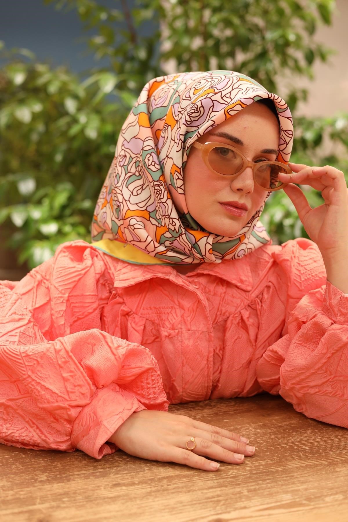 Silk Home Twill İpek Eşarp 11434-31