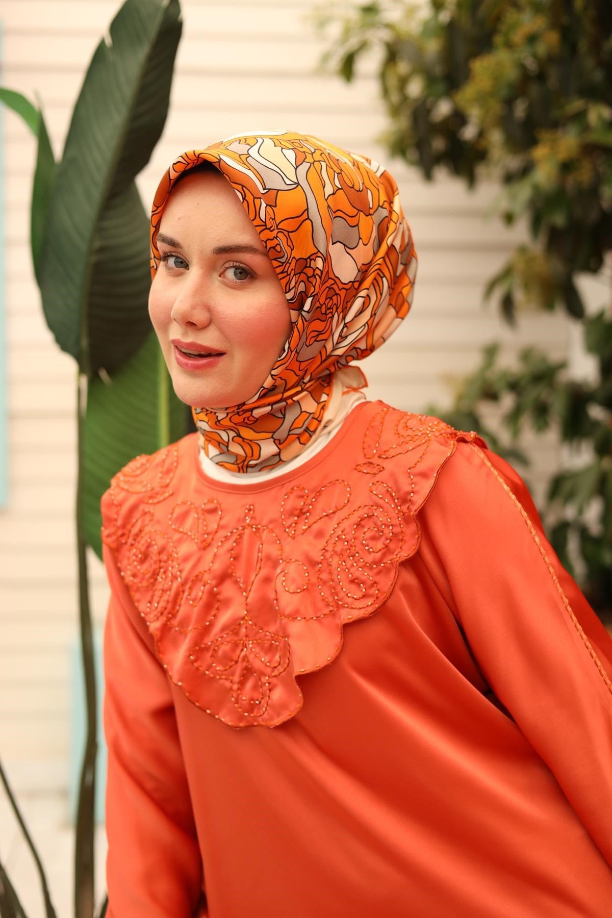 Silk Home Twill İpek Eşarp 11434-33