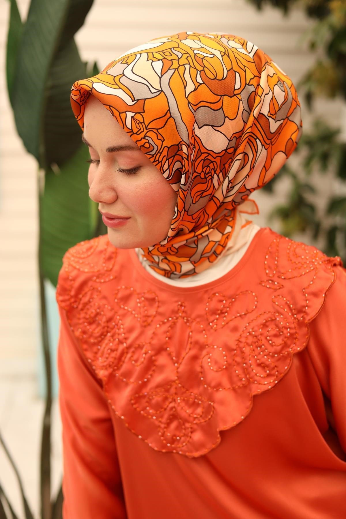 Silk Home Twill İpek Eşarp 11434-33