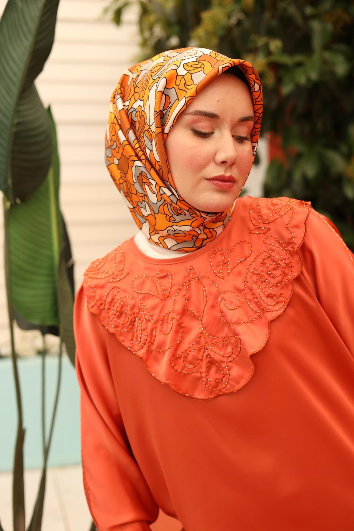 Silk Home Twill İpek Eşarp 11434-33