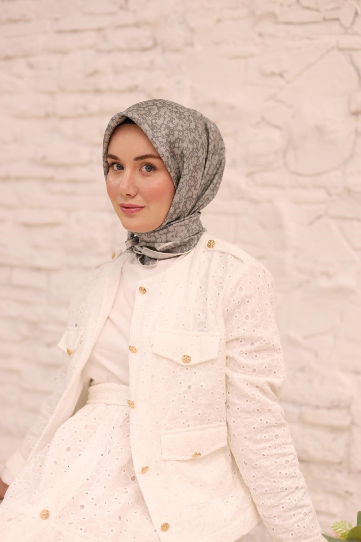 Silk Home Twill İpek Eşarp 11435-08