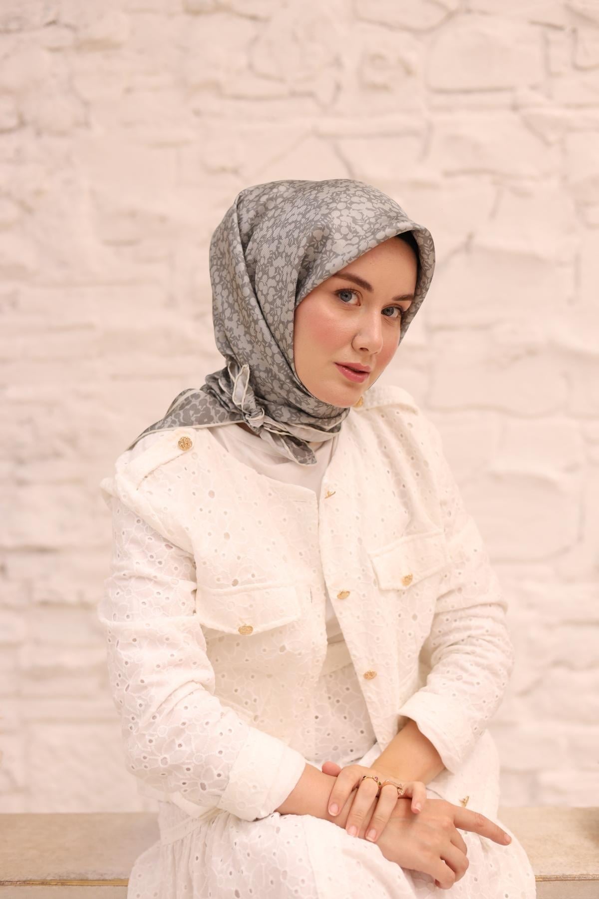 Silk Home Twill İpek Eşarp 11435-08