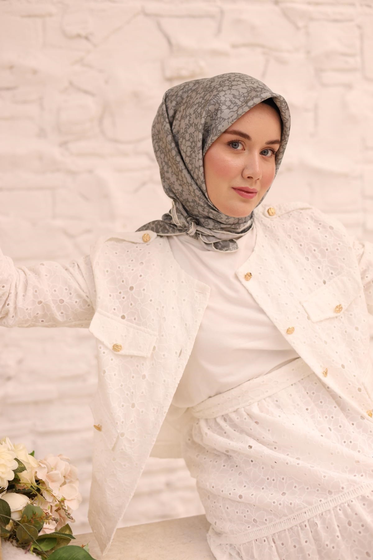 Silk Home Twill İpek Eşarp 11435-08
